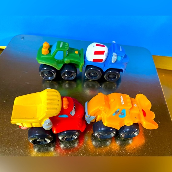 TONKA LIL CHUCK & FRIENDS VTG 2008 WHEEL PALS VEHICLES BUNDLE OF 4 - Picture 6 of 10